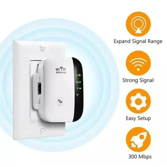 WiFi Range Extender Internet Booster Wireless Signal Repeater Wireless Amplifier - Picture 15 of 16